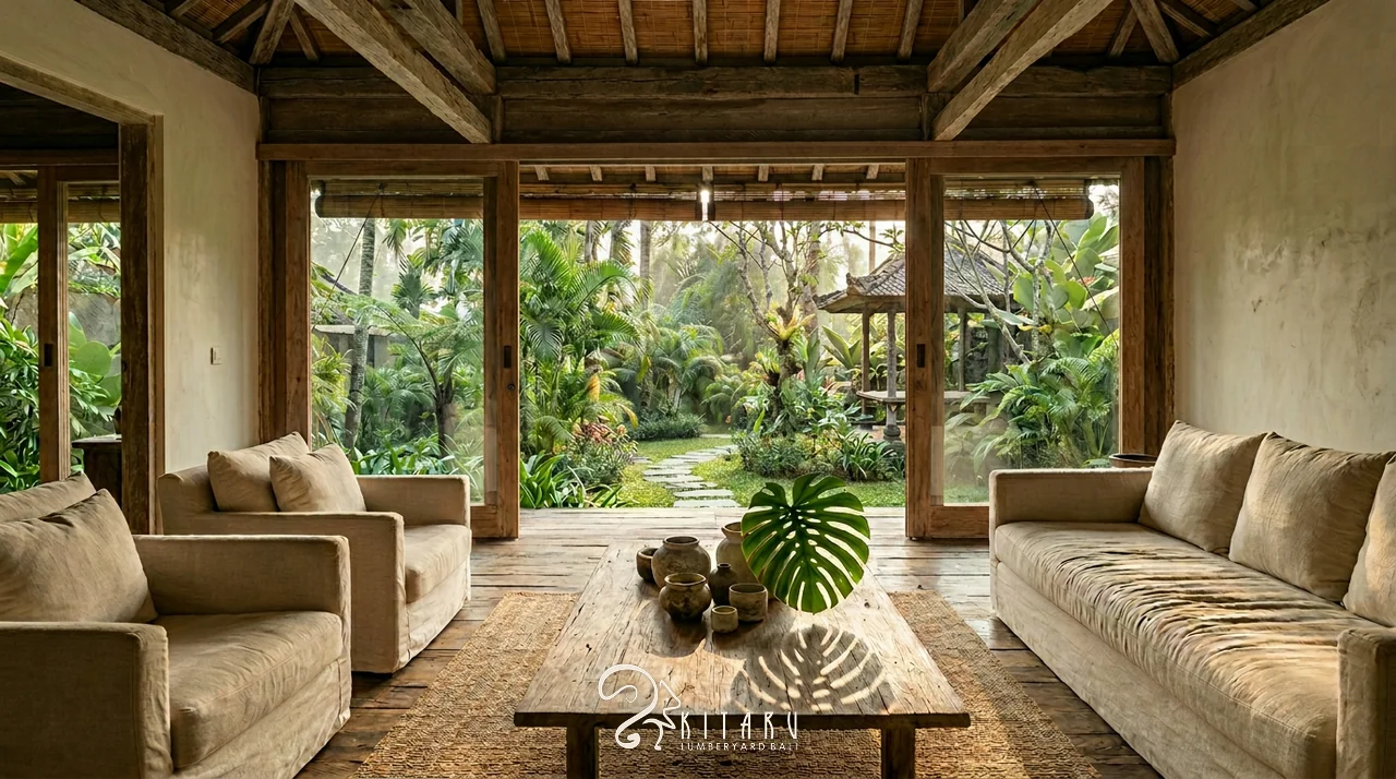 Wabi-Sabi in Bali: Why Imperfect Wood Is the New Standard of Tropical Luxury — Kitaru Lumberyard Bali