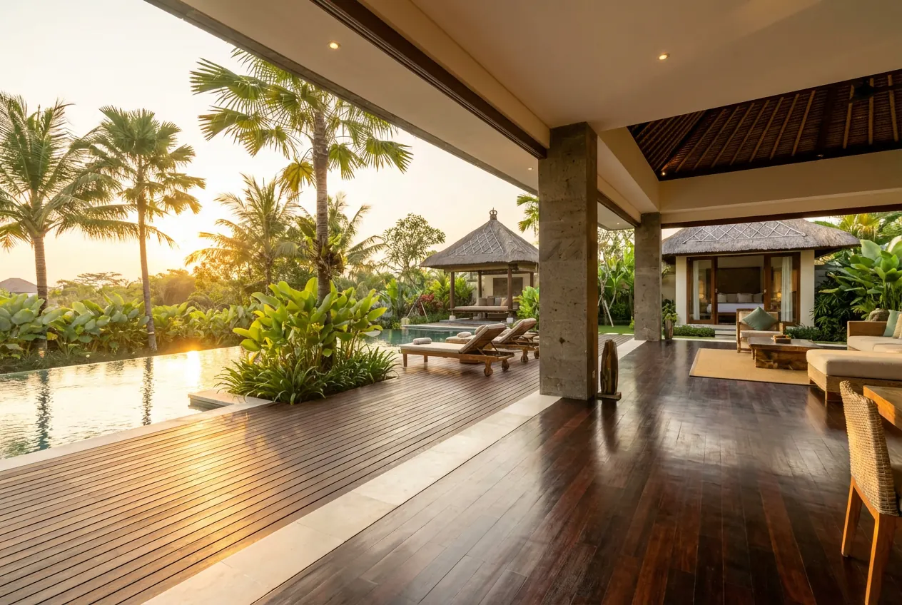 Bangkirai & Recycled Teak: The Ultimate Power Couple for Your Luxury Bali Villa — Kitaru Lumberyard Bali
